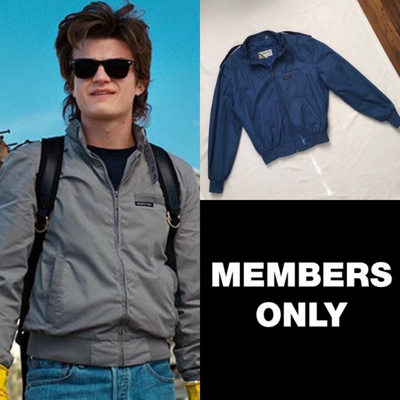 members only jacket 80s style